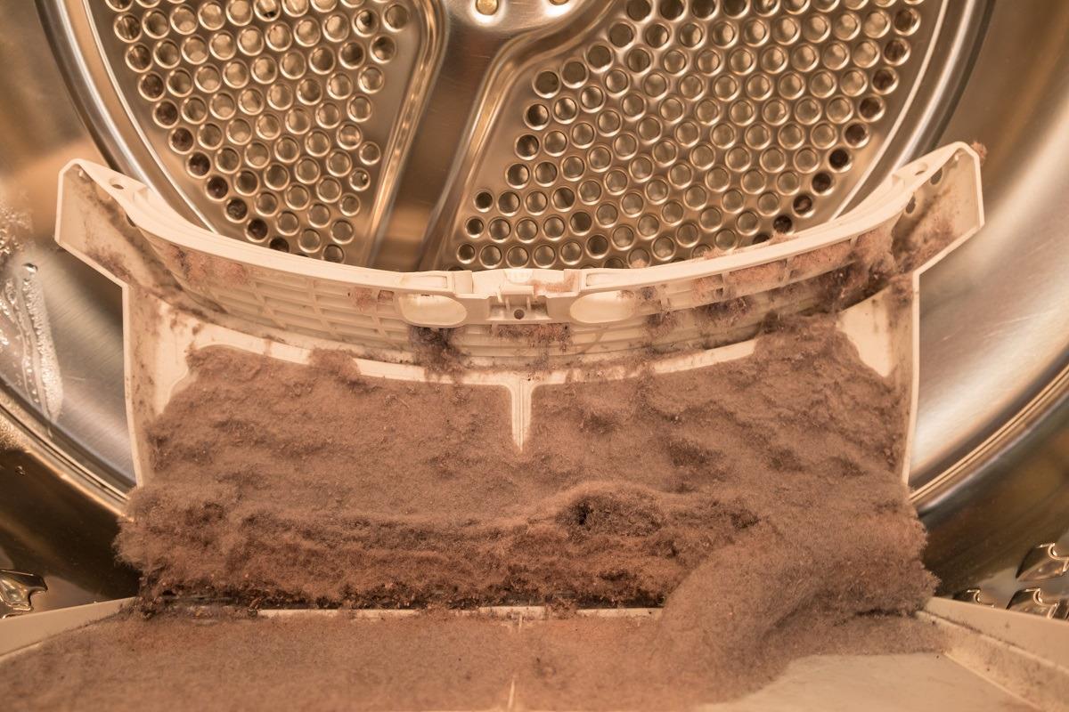 lint build up in the dryer can lead to fires