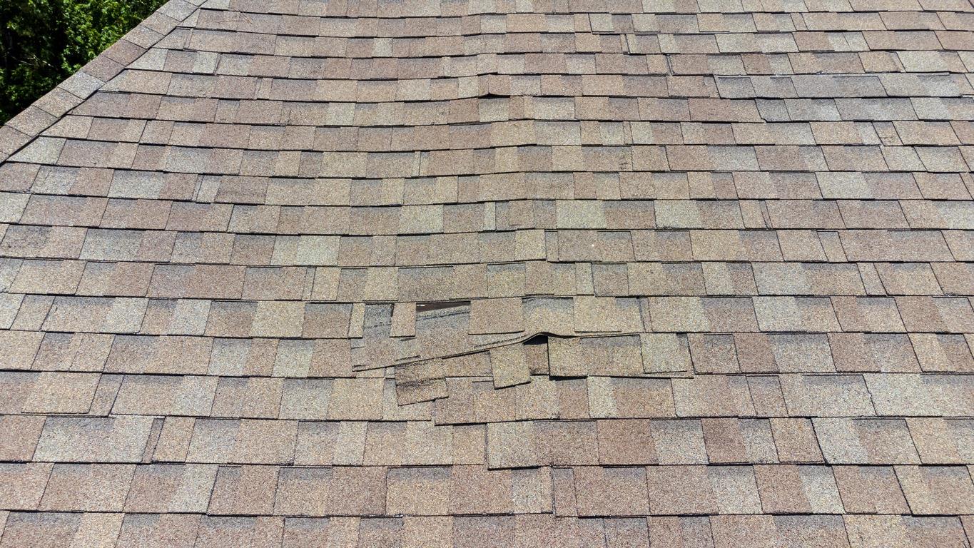 Roof damage